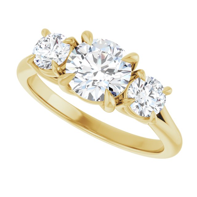 Three-Stone Engagement Ring