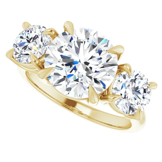 Three-Stone Engagement Ring