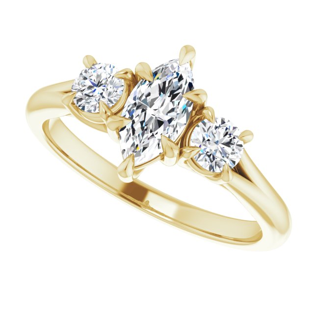 Three-Stone Engagement Ring