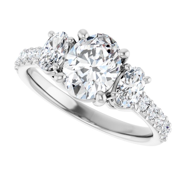 Three-Stone Engagement Ring