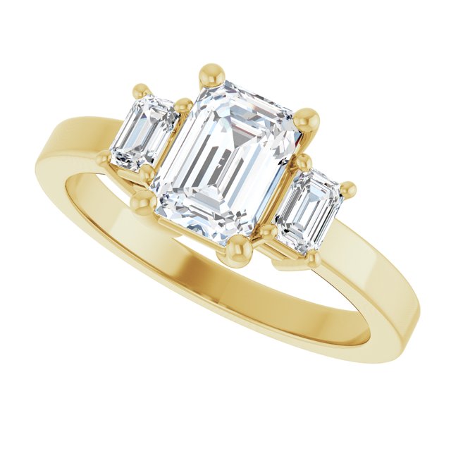 Three-Stone Engagement Ring