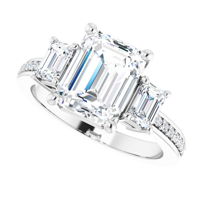 Three-Stone Engagement Ring