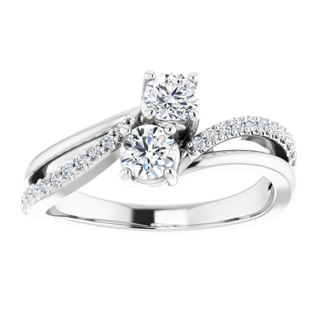 Two-Stone Engagement Ring