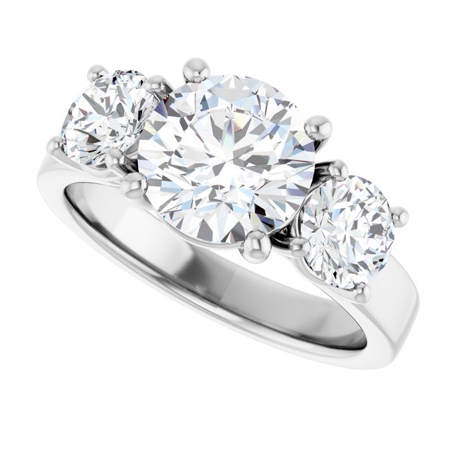 Three-Stone Engagement Ring