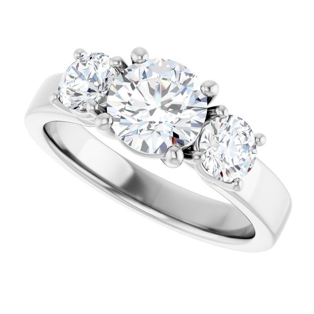 Three-Stone Engagement Ring
