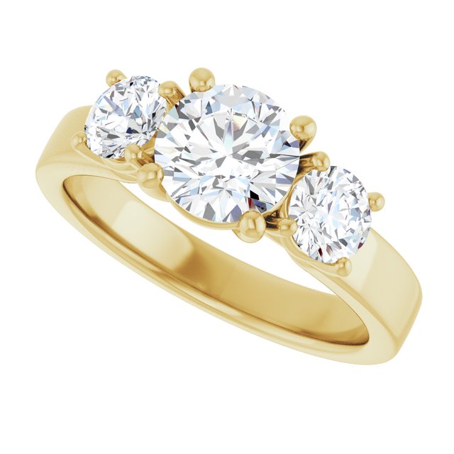 Three-Stone Engagement Ring