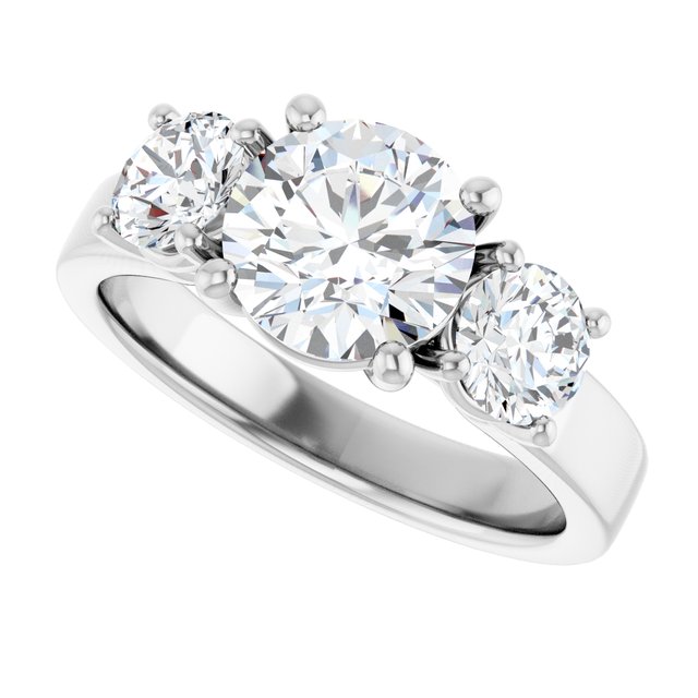Three-Stone Engagement Ring