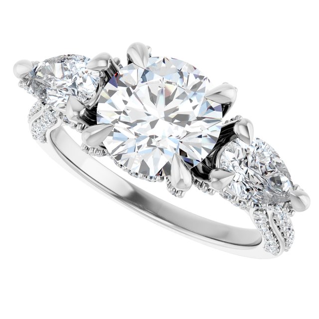 Three-Stone Engagement Ring