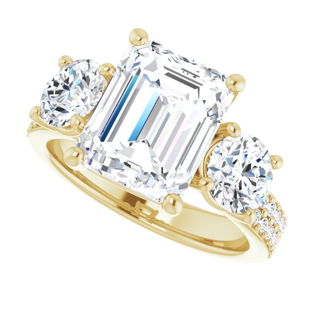 Three-Stone Engagement Ring