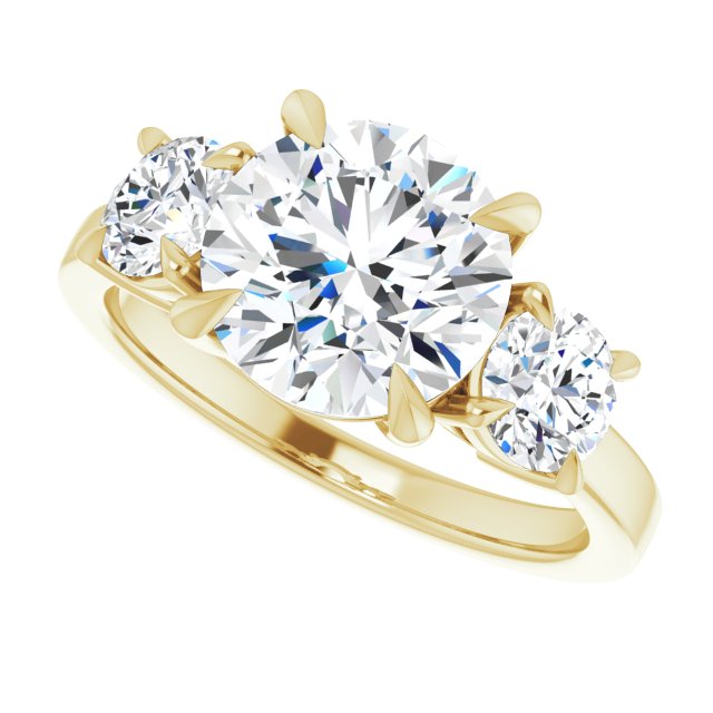 Three-Stone Engagement Ring