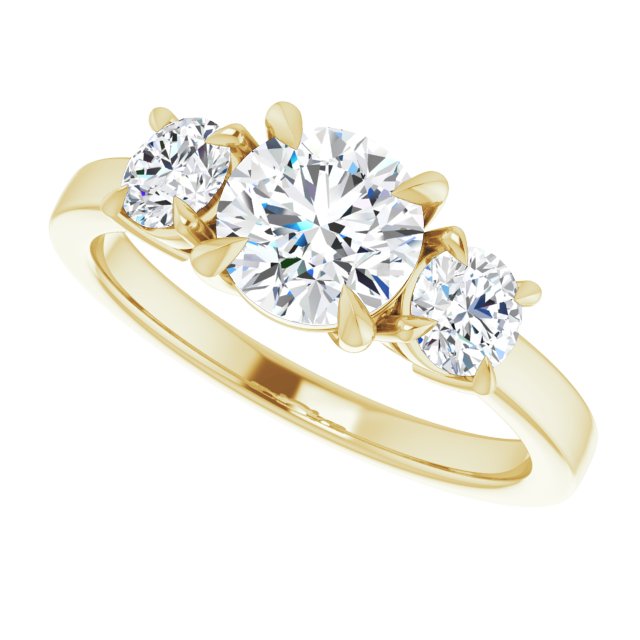 Three-Stone Engagement Ring