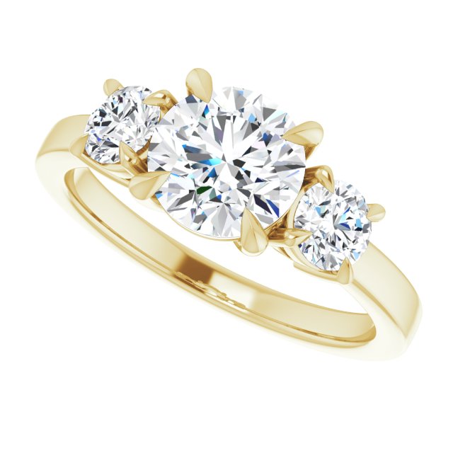 Three-Stone Engagement Ring