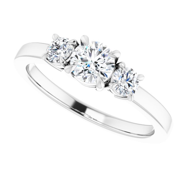 Three-Stone Engagement Ring