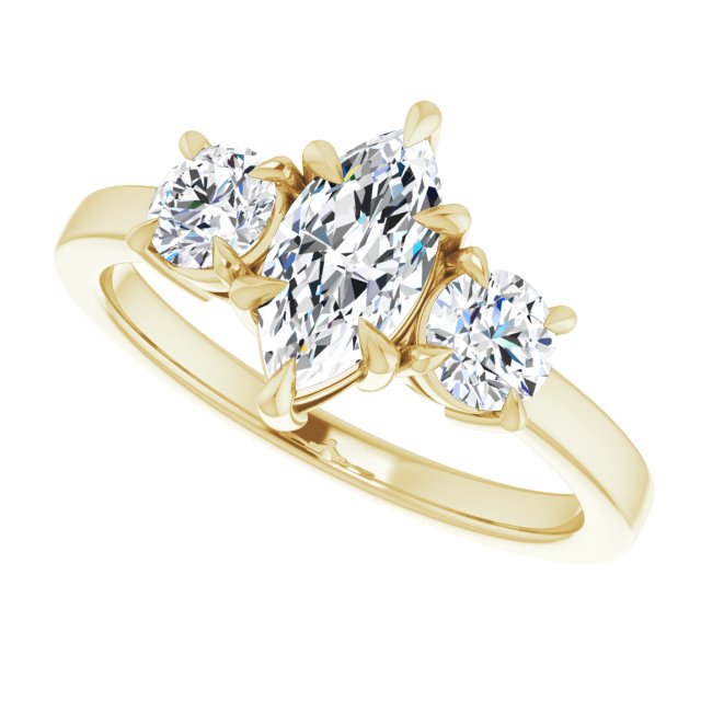 Three-Stone Engagement Ring