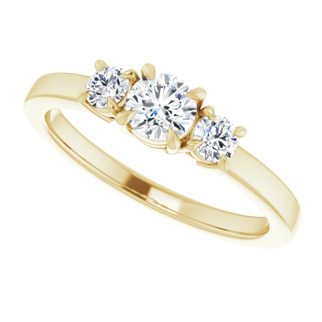 Three-Stone Engagement Ring