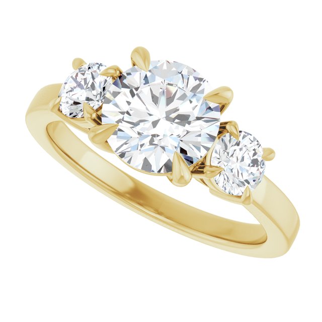 Three-Stone Engagement Ring