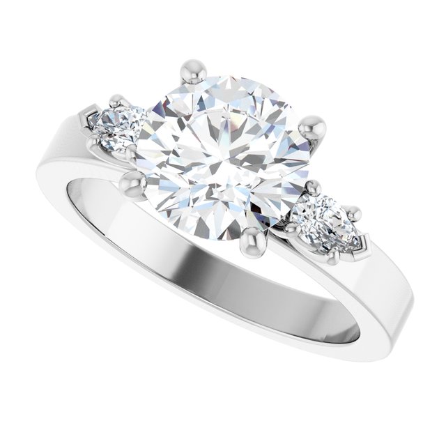 Three-Stone Engagement Ring