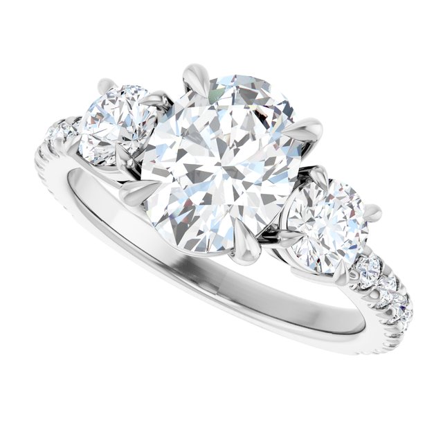 Three-Stone Engagement Ring