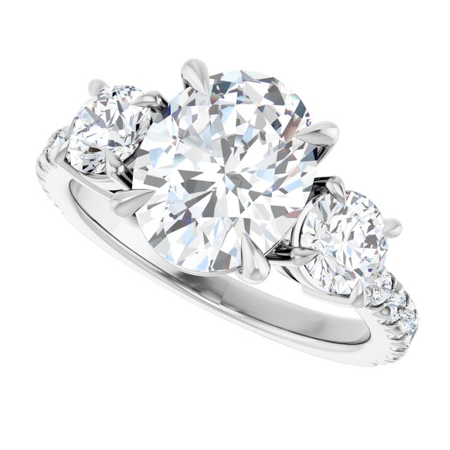 Three-Stone Engagement Ring