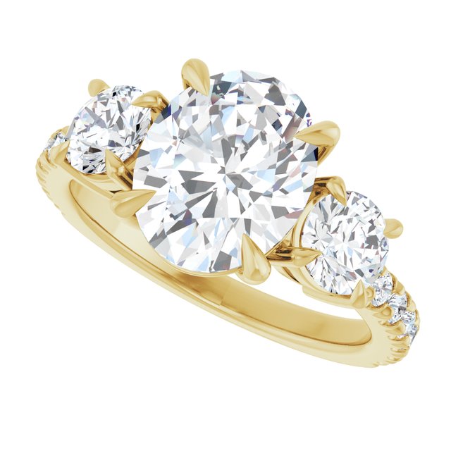 Three-Stone Engagement Ring