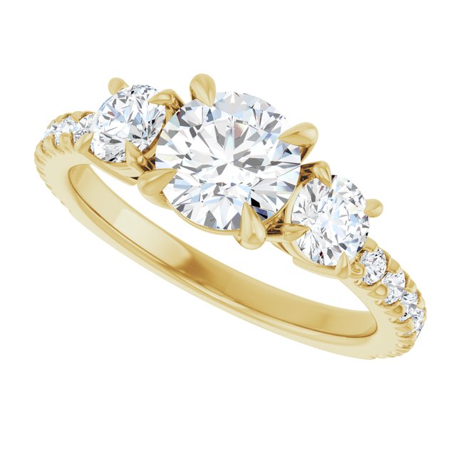 Three-Stone Engagement Ring