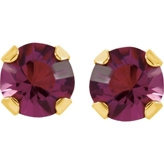 Inverness? Piercing Birthstone Stud Earrings