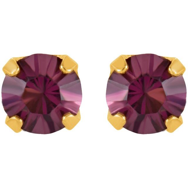 Inverness? Piercing Birthstone Stud Earrings