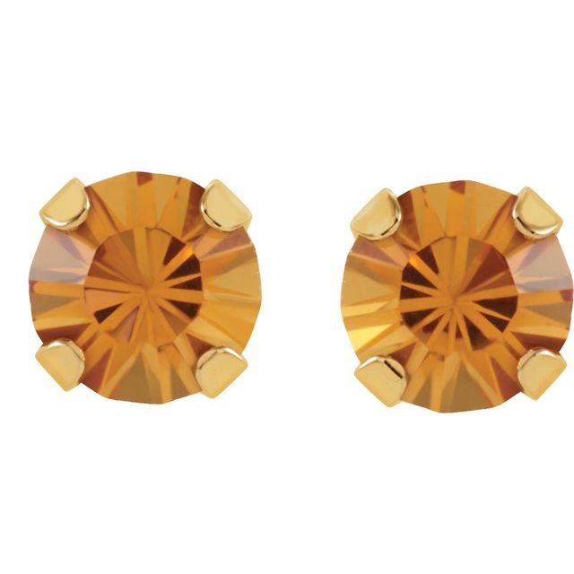 Inverness? Piercing Birthstone Stud Earrings