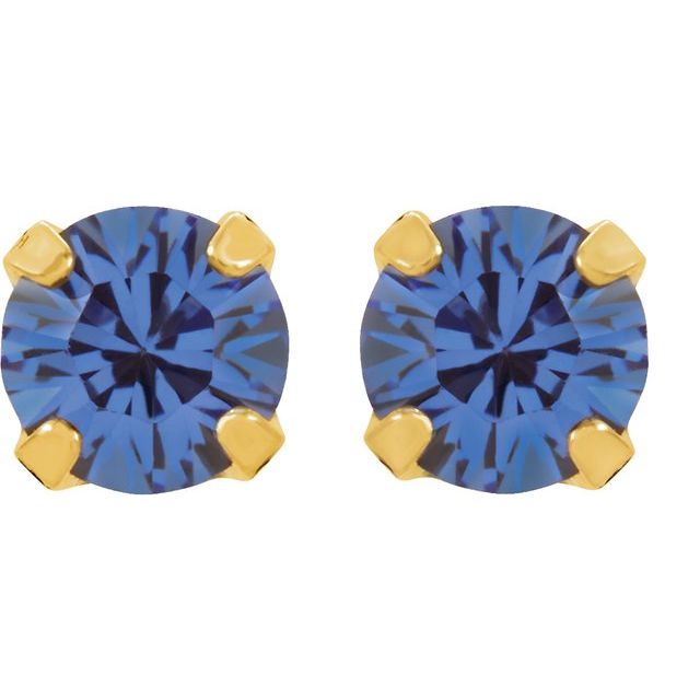 Inverness? Piercing Birthstone Stud Earrings