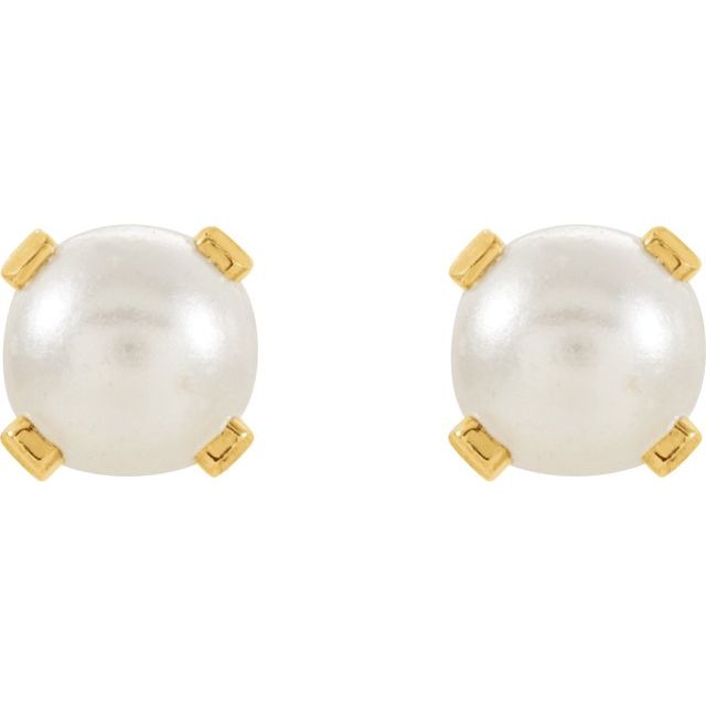 Imitation Pearl Inverness? Piercing Earrings