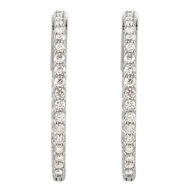 Inside-Outside Hoop Earrings