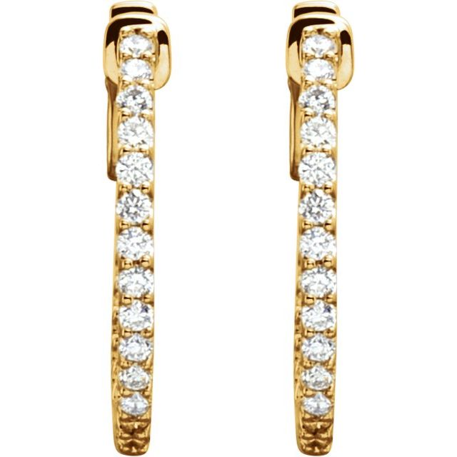 Inside-Outside Hoop Earrings
