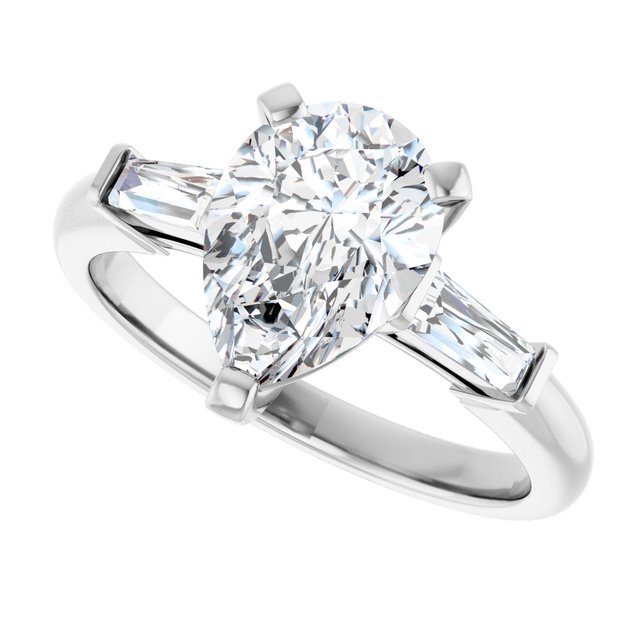 Three-Stone Engagement Ring