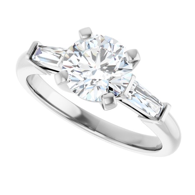 Three-Stone Engagement Ring