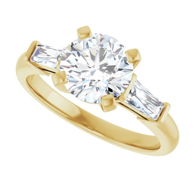 Three-Stone Engagement Ring