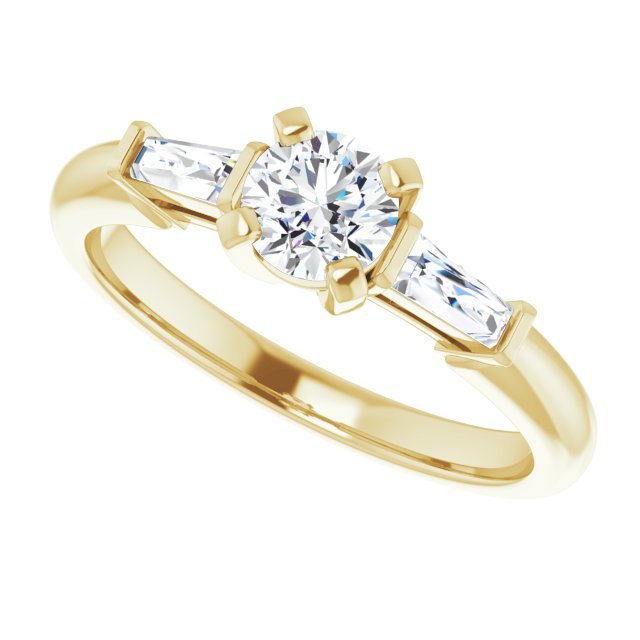 Three-Stone Engagement Ring