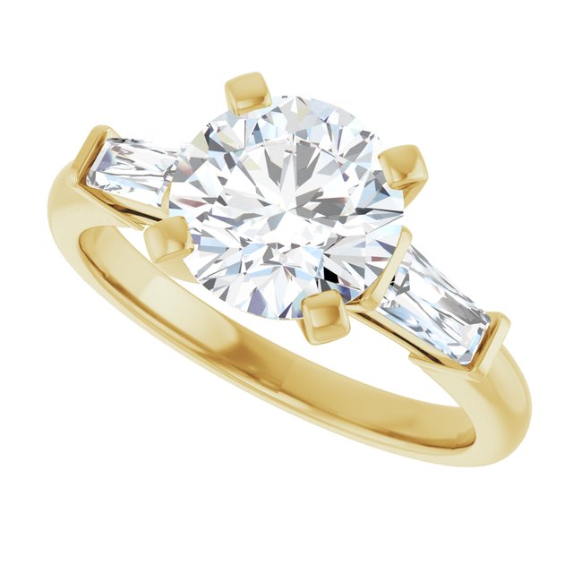 Three-Stone Engagement Ring