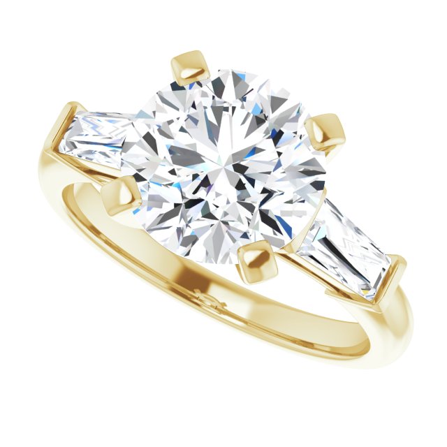 Three-Stone Engagement Ring