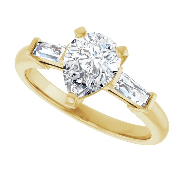 Three-Stone Engagement Ring