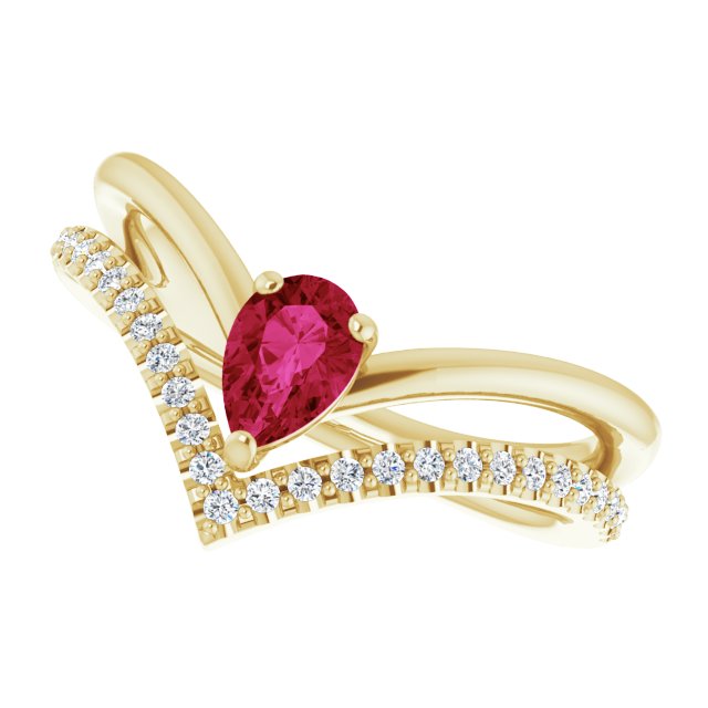 Negative Space V Ring