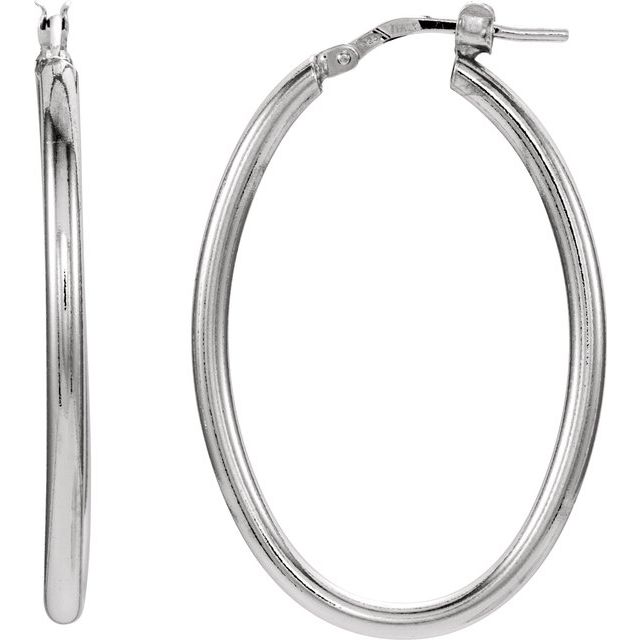 Tube Hoop Earrings