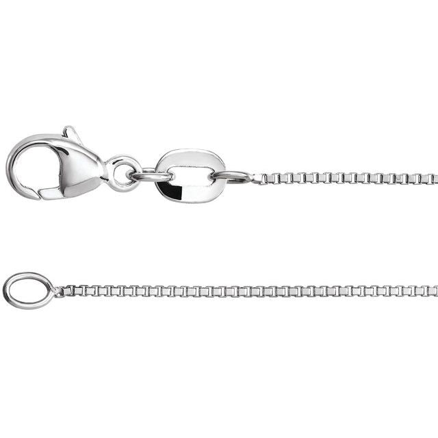.80 mm Diamond-Cut Box Chain