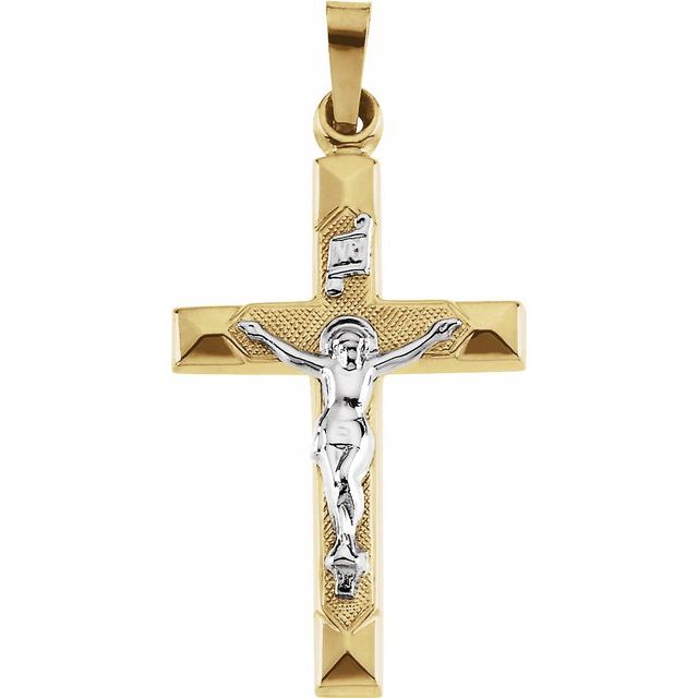 Hollow Crucifix Pendant