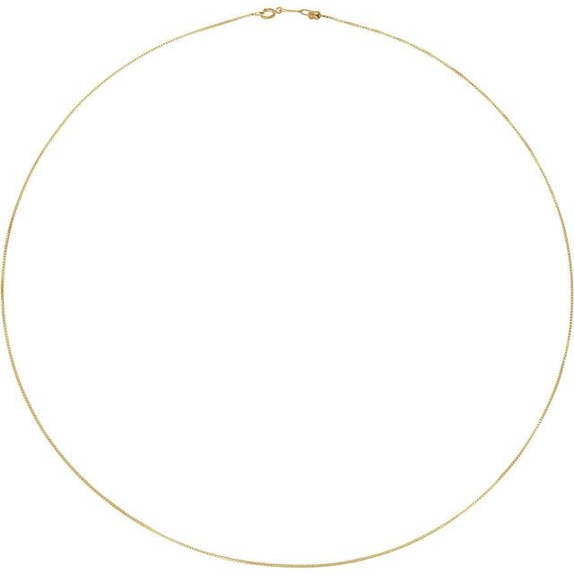 .85 mm Adjustable Box Chain