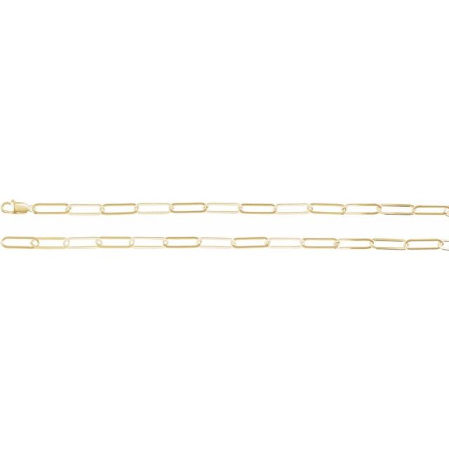 6.2 mm Paperclip-Style Chain