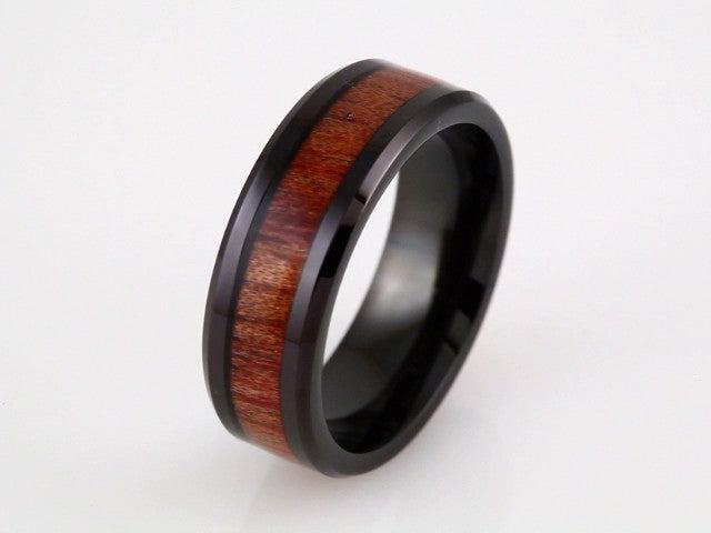 Cobalt Casted Band with Inlay