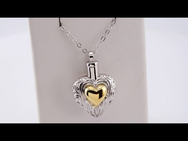 Heart Ash Holder Necklace