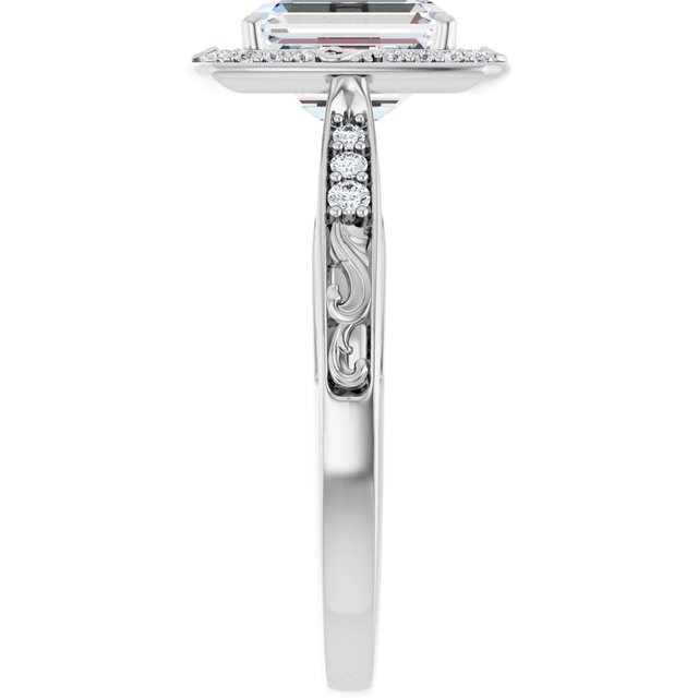 Sculptural Engagement Ring