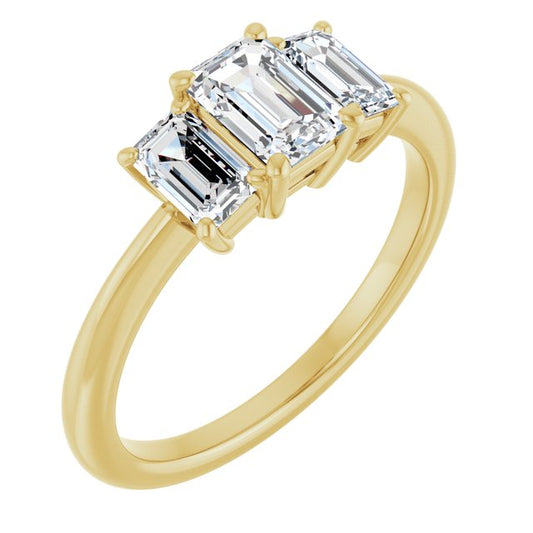 Three-Stone Engagement Ring