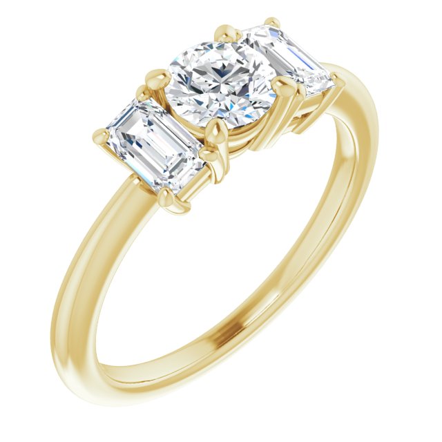 Three-Stone Engagement Ring